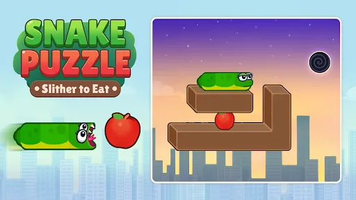 Gameplay screenshot 4 from Snake Puzzle: Slither to Eat - Puzzle game